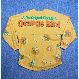 Disney Parks The Original Florida Orange Bird Spirit Jersey Medium Long Sleeve